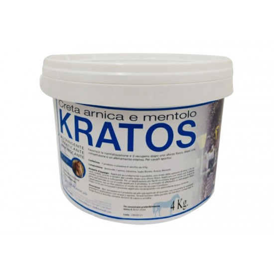 KRATOS CRETA ARNICA E MENTOLO 4kg KRATOS CRETA ARNICA E MENTOLO 4kg