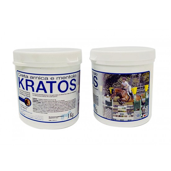 KRATOS CRETA ARNICA E MENTOLO 1kg KRATOS CRETA ARNICA E MENTOLO 1kg
